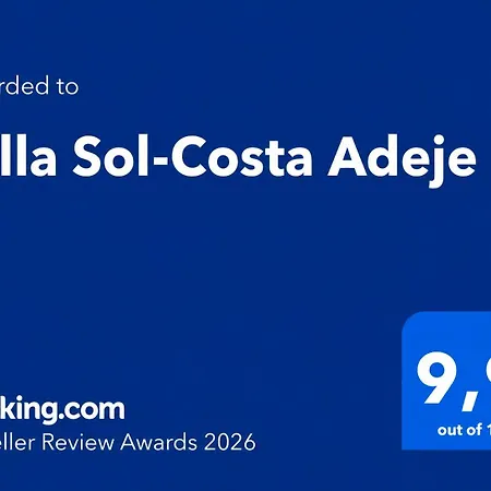 Villa Sol Costa Adeje Heated Pool Sea Views Sleeps 8